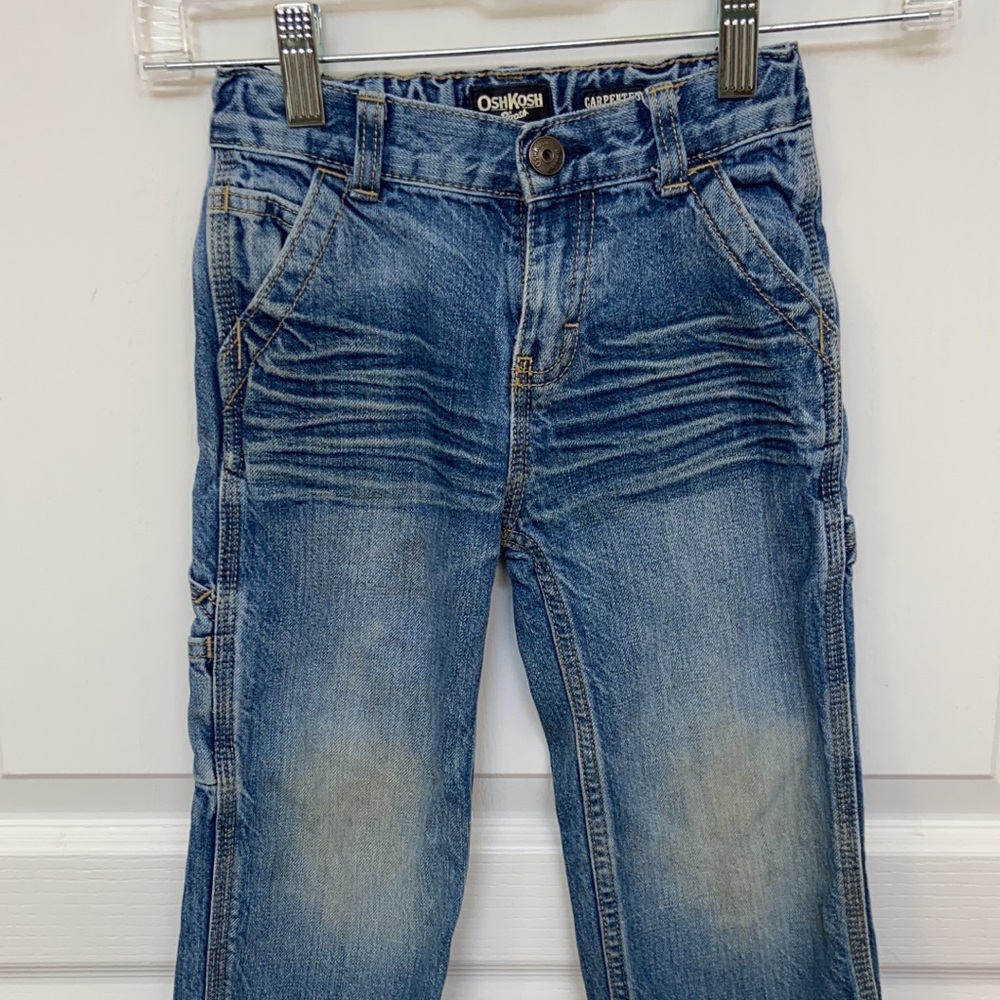 Osh Kosh carpenter jeans, adjustable waist